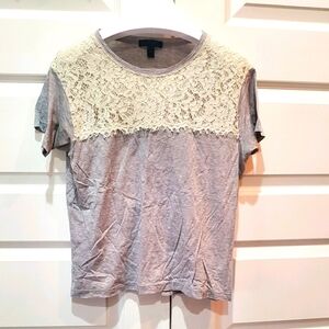 J.crew lace blouse size small women's lace shirt‎